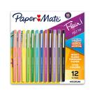 Canetas com ponta de feltro Paper Mate Flair Medium Point 0,7 mm (12 unidades)