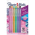 Canetas com ponta de feltro Paper Mate Flair Medium Point Candy Pop 12 unidades