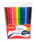 Canetas Conic Lettering - 12 cores - Molin