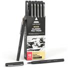 Canetas de feltro ARTEZA Black, pacote com 12 tintas à base de água de 1,0-1,5 mm