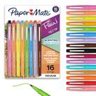 Canetas de feltro Paper Mate Flair Sunday Brunch perfumadas, 16 unidades