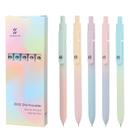 Canetas de gel Ddaowanx de 0,7 mm, tinta preta de secagem rápida, 5 unidades para mulheres