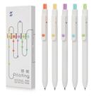 Canetas de gel FIOVER de 0,5 mm, tinta preta de secagem rápida, 5 unidades para escritório escolar Canetas de gel FIOVER de 0,5 mm, tinta preta de secagem rápida, 5 unidades para escritório escolar