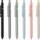 Canetas de gel LINFANC Cute, retráteis, de secagem rápida, tinta preta de 0,5 mm Canetas de gel LINFANC Cute, retráteis, de secagem rápida, tinta preta de 0,5 mm