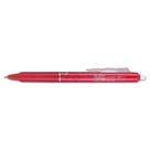 Canetas de gel Pilot FriXion Clicker apagáveis Fine Point 0,7 mm vermelhas