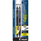 Canetas de gel PILOT FriXion Synergy Clicker 0,5 mm pretas, pacote com 2