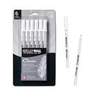 Canetas de gel SAKURA Gelly Roll Fine/Medium/Bold Tip 05/08/10 - 6P