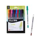 Canetas de gel SAKURA Gelly Roll Medium Point Ink, pacote com 10