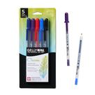 Canetas de gel SAKURA Gelly Roll Medium Point Ink, pacote com 5