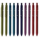 Canetas de gel UIXJODO High-End Series, clipe de metal de 0,5 mm, 10 unidades