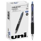 Canetas de gel Uni-Ball Signo 207 1,0 mm Bold Blue, pacote com 12