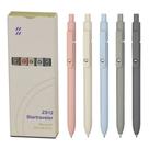 Canetas de gel VICO School Supplies 0,5 mm, tinta preta de secagem rápida, 5 unidades