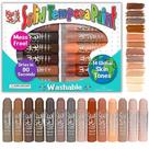 Canetas de pintura The Pencil Grip Kwik Stix, tons de pele variados x14