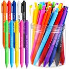 Canetas de tinta gel Crtiin Motivational 50 unidades para escritório e casa