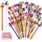 Canetas de tinta gel Vellibring Halloween, 50 unidades, 35 estilos para crianças