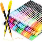 Canetas em Gel DGDUBRB 60 Cores Ponta Fina para Colorir
