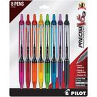 Canetas esféricas rolantes PILOT Precise V5 RT Extra-Finas 0,5 mm 8 unidades