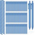 Canetas esferográficas Fulmoon Bulk retráteis 50 unidades de tinta azul de 1,0 mm