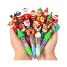 Canetas Esferográficas Mini Multicoloridas De Natal 20pcs Sortidas Para Festas De Aniversário E