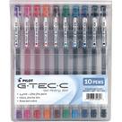 Canetas Esferográficas PILOT G-Tec-C Ultra Fine 0,4mm - Pacote com 10 Canetas Esferográficas PILOT G-Tec-C Ultra Fine 0,4mm - Pacote com 10