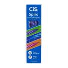 Canetas esferográficas Spiro Cis 07mm Escola coloridas finas