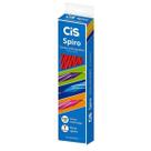 Canetas esferográficas Spiro Cis 07mm Escola coloridas finas