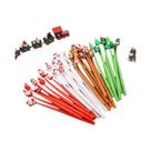 Canetas Gel Temáticas De Natal 25pcs Escrita Suave Fluxo De Tinta Uniforme Pequenos Presentes De