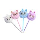 Canetas inovadoras: caneta de presente Abhay Owl com bola fofa, pacote com 4