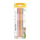 Canetas Microline Artcolor Com 4 Unidades Compactor
