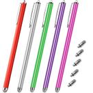 Canetas Stylus GUUGEI Extra Long pacote com 5 para telas sensíveis ao toque