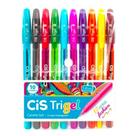 Canetas Trigel Fashion 1.0mm Cis - Estojo Com 10 Cores Canetas Trigel Fashion 1.0mm Cis - Estojo Com 10 Cores