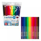 Canetinha Aqua Lavável Gatte Kids 12 cores