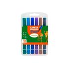 Canetinha brush hidrografica 12 cores leo&leo