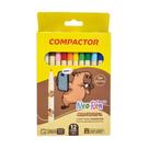 Canetinha Hidrocor 12 Cores Neo Pen Gigante Capivara COMPACTOR