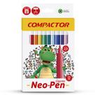 Canetinha Hidrocor Neo Pen Gigante - 12 Cores - Compactor UNICA