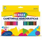 Canetinha Hidrográfica 6903 24 Cores - Acrilex Canetinha Hidrográfica 6903 24 Cores - Acrilex