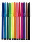 Canetinha Hidrográfica BRW com 12 Cores Lavável - CA8001