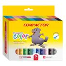Canetinha Hidrográfica Color New 16541 24 Cores - Compactor