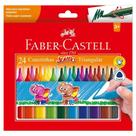 Canetinha Hidrográfica Faber-castell Jumbo Triangular 24 Cores