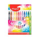 Canetinha Hidrográfica Maped Mini Cute 12 Cores - Maped Canetinha Hidrográfica Maped Mini Cute 12 Cores - Maped