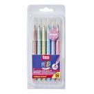 Canetinha Hidrográfica Mega Pastel Glitter 603216 6 Cores - Tris