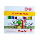 Canetinha Hidrográfica Neo-Pen 24 Cores COMPACTOR