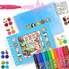 Canetinha Hidrográfica Perfumada Com Fruta + Livro de Colorir Bobbie Goods 180g 50 pág