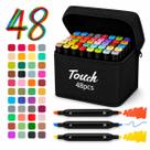 Canetinha Marker Touch 48 Cores Ideal Para Arquitetura e Design