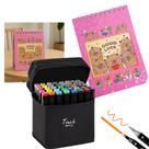 Canetinhas 48 Cores Livro Pintar Capivara Feliz Fofa 50 Paginas Desenho Divertido Relaxante Pintura Hobbie Lazer