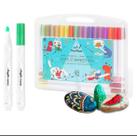 Canetinhas Colorida Caneta Marcadora Ponta dupla Colorido Mark Pen 24,36,48,60