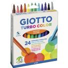 Canetinhas Hidrográficas 24 Cores Turbo Color Giotto Canetinhas Hidrográficas 24 Cores Turbo Color Giotto