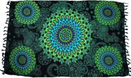 Canga de Praia Indiana Mandala - Verde