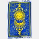 Canga e Saída de Praia Poliéster Sol e Lua Horóscopo