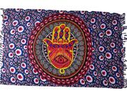Canga Estampada De Poliéster Mandala Indiana - Cod. 28